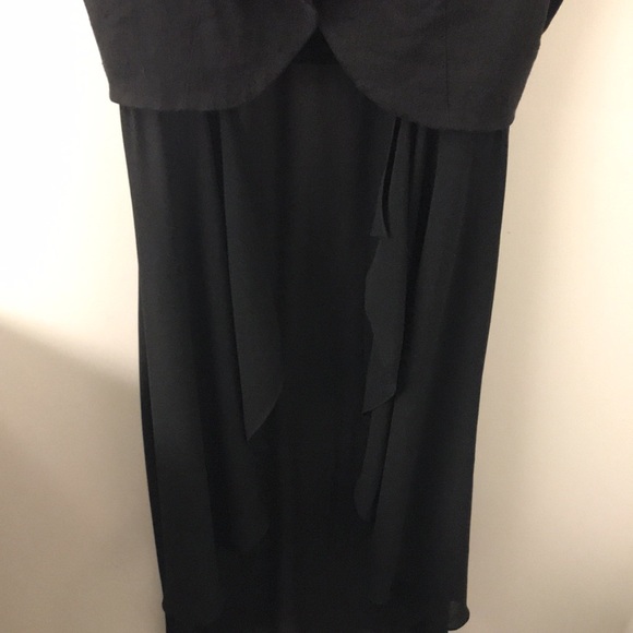 Black Bebe Dress Vest - Picture 4 of 7